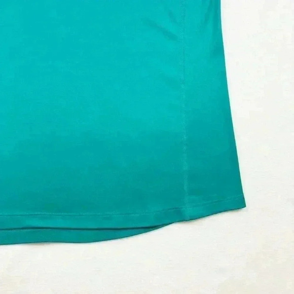 Nike Running Dr-Fit Teal Scoop Razor Back Athletic Lightweight Tank Top Size L - Picture 5 of 15